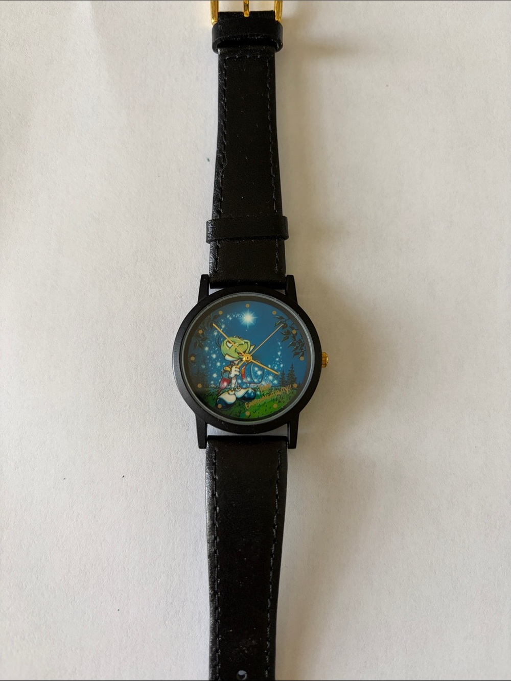 Vintage Jiminy Cricket Wristwatch “ think environmentally” vintage never worn
